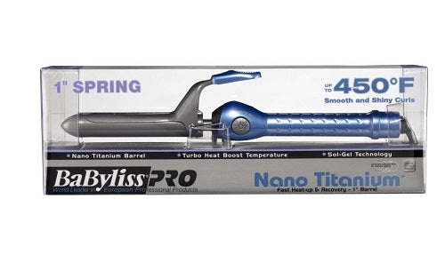 BaBylissPro™ Nano Titanium™ 1" Curling Iron